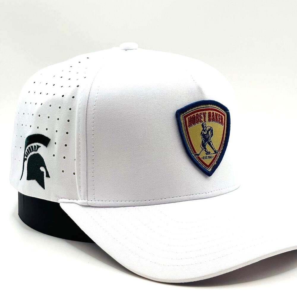 Waggle Hobey Baker Isaac Ice Man Howard 2025 Winner MSU Spartans Golf Hat Cap